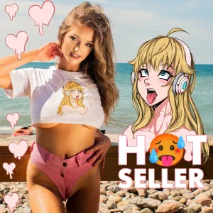Anime Girlfriend Crop Top