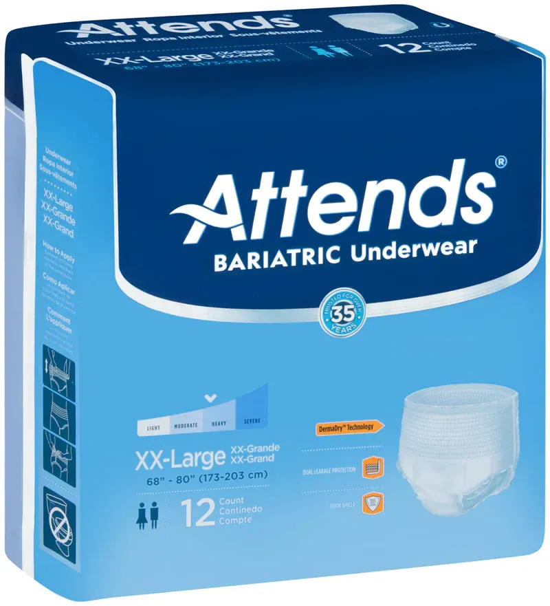Attends Bariatric Underwear