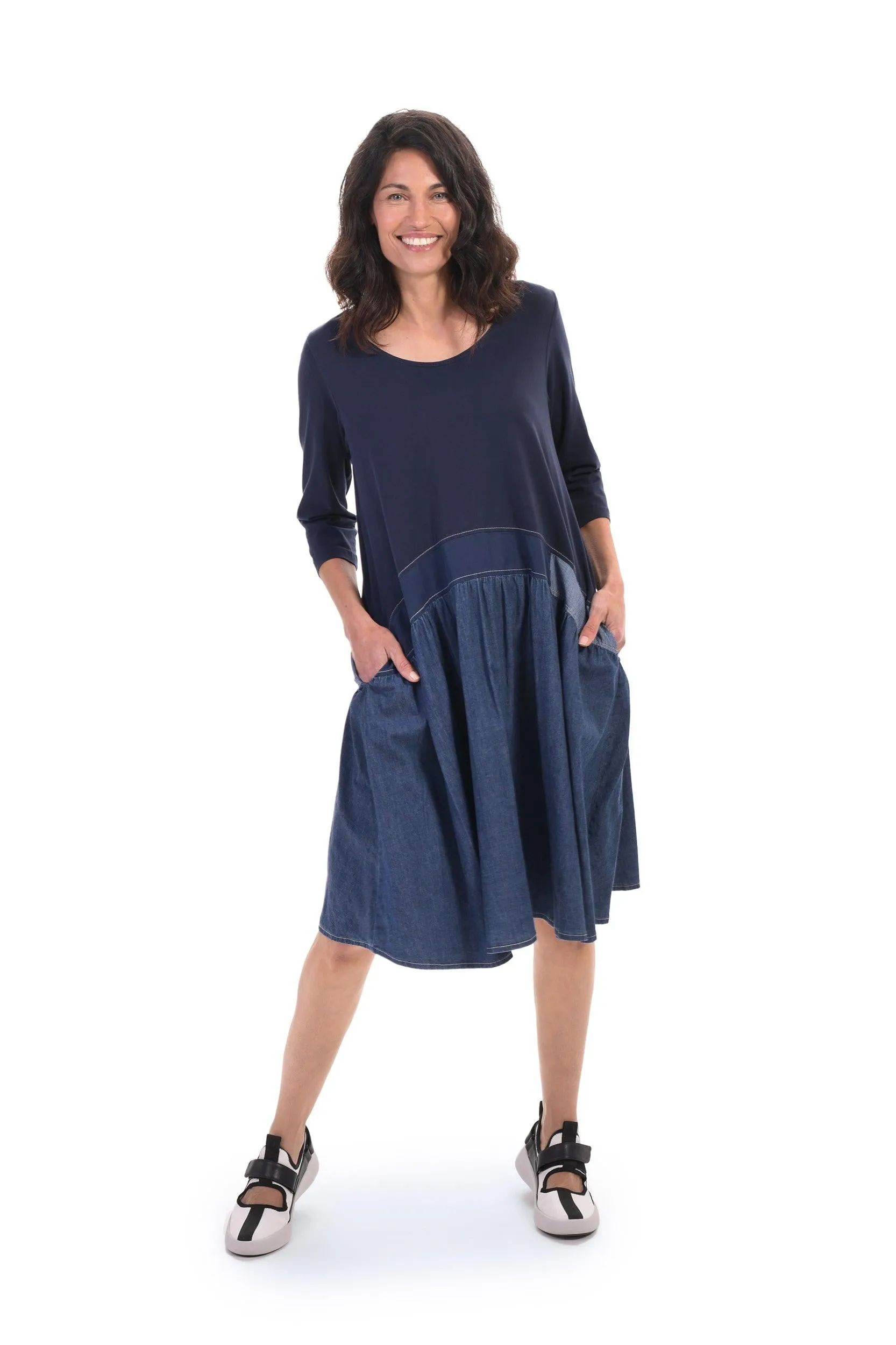Babydoll Denim Dress