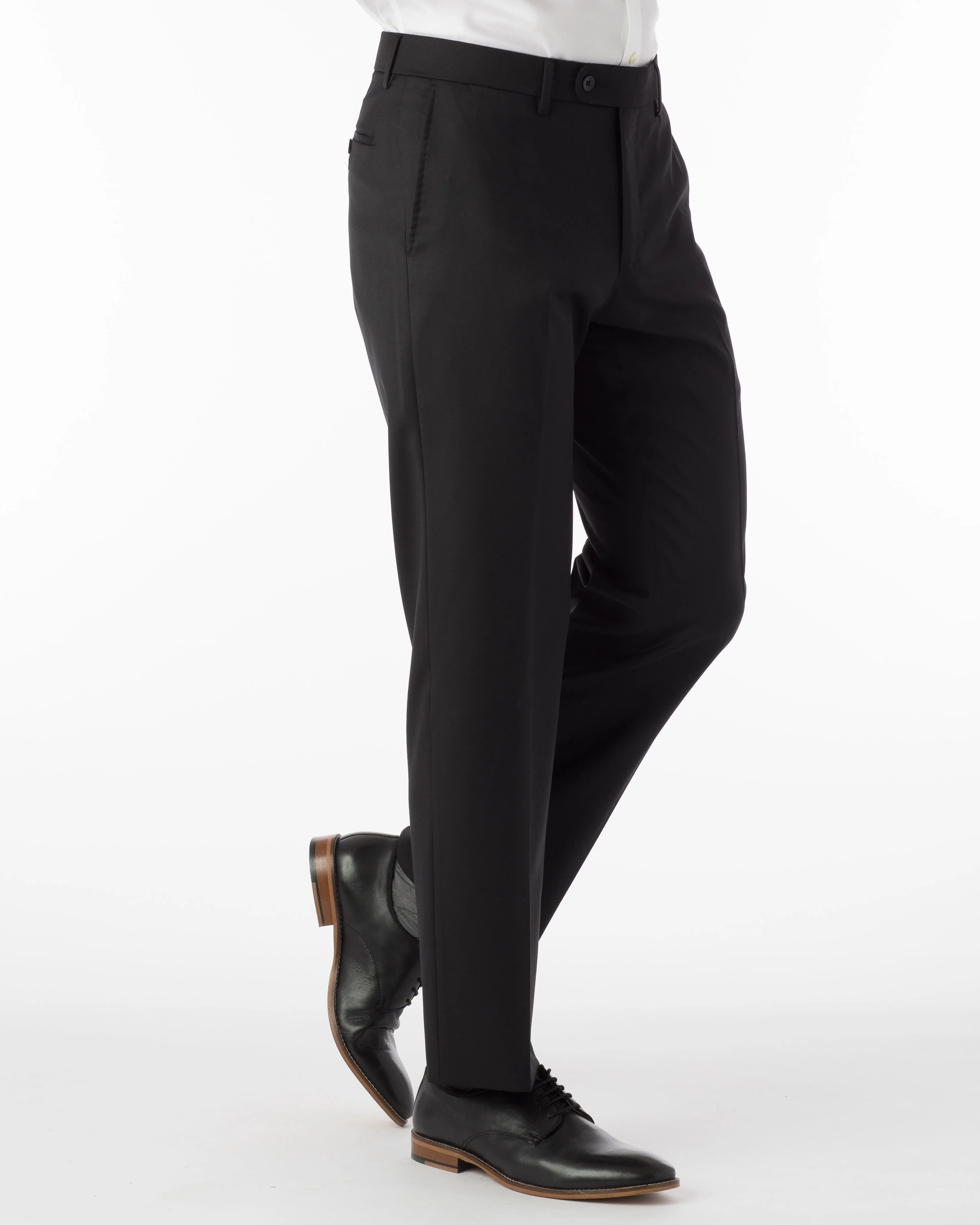 Ballin Pants - Houston Gabardine Loro Piana - Black