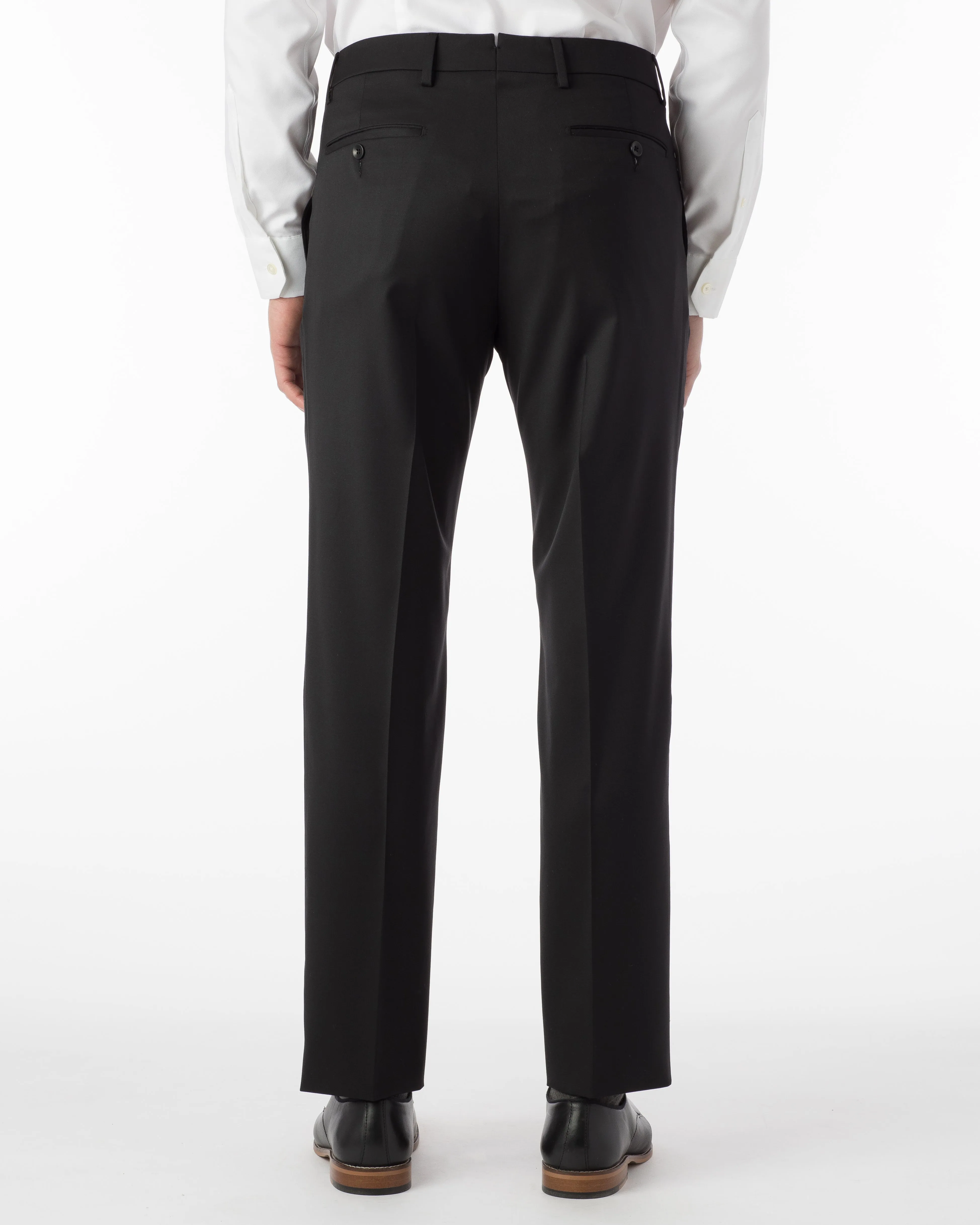 Ballin Pants - Houston Gabardine Loro Piana - Black