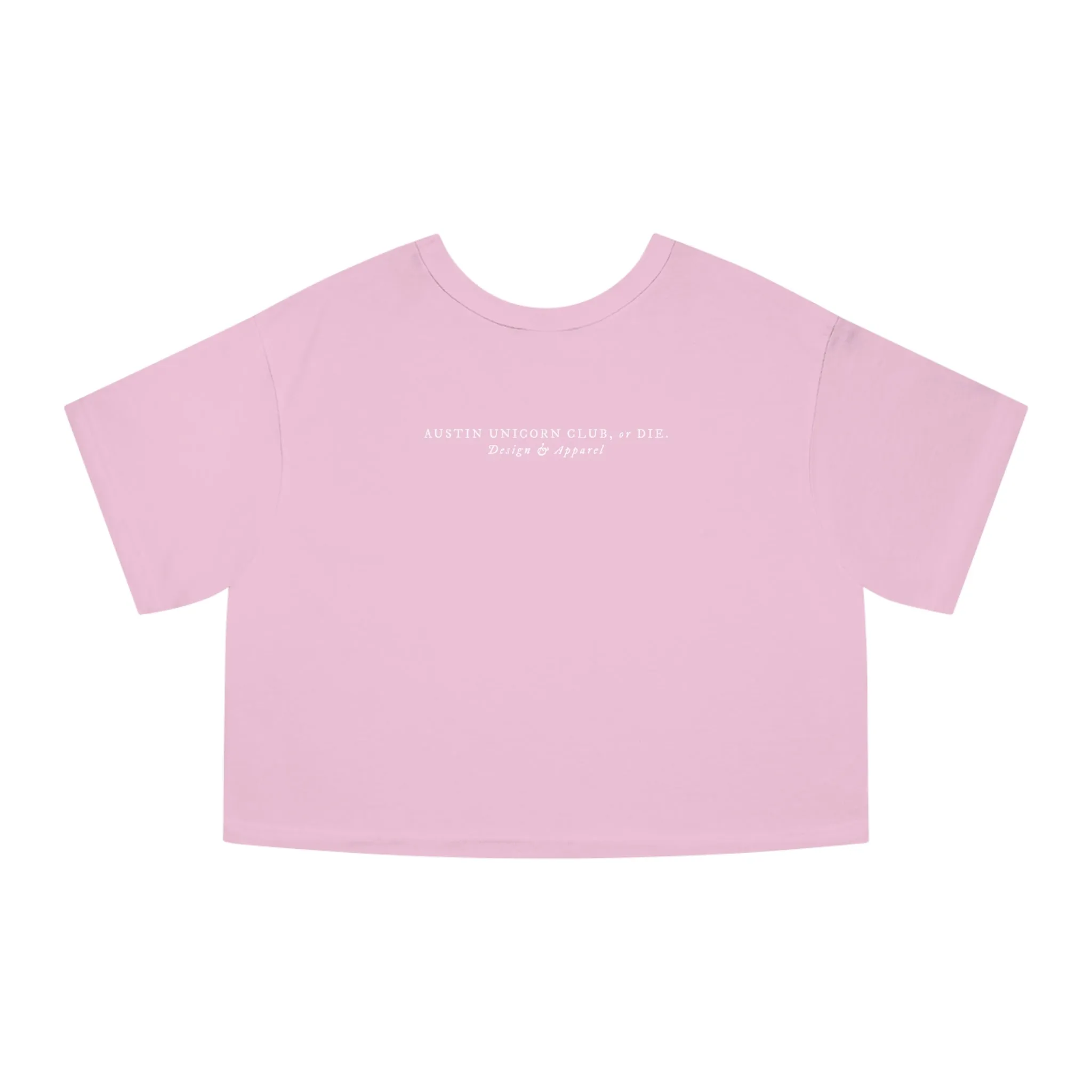Be Gentle, or Die. - Champion Cropped Jersey Tee