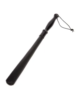 Black Leather Wrapped Baton