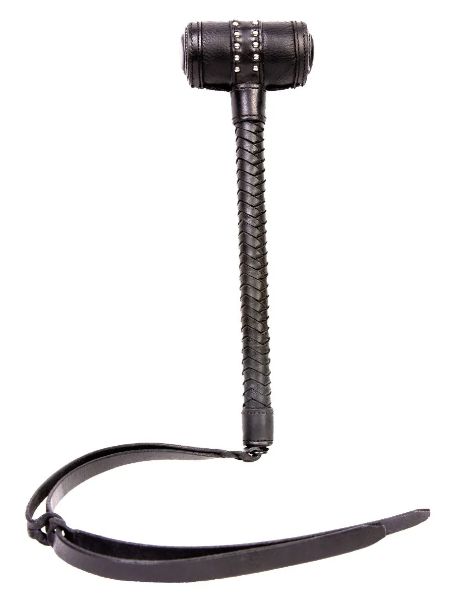 Black Padded Leather Hammer
