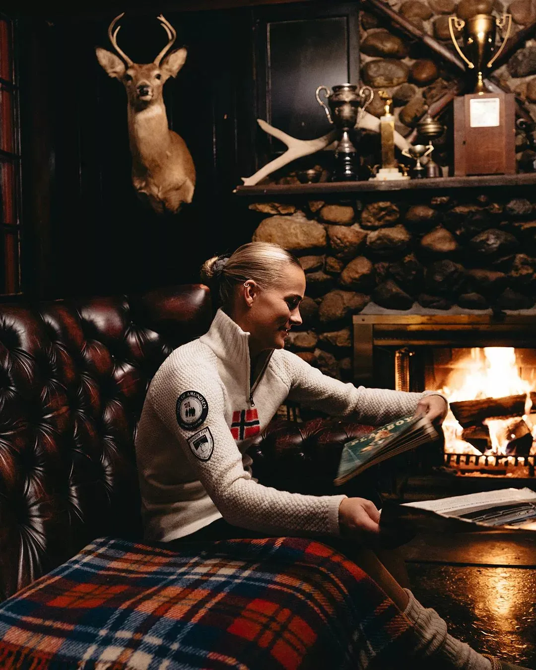 Boiled Ski Sweater Womens