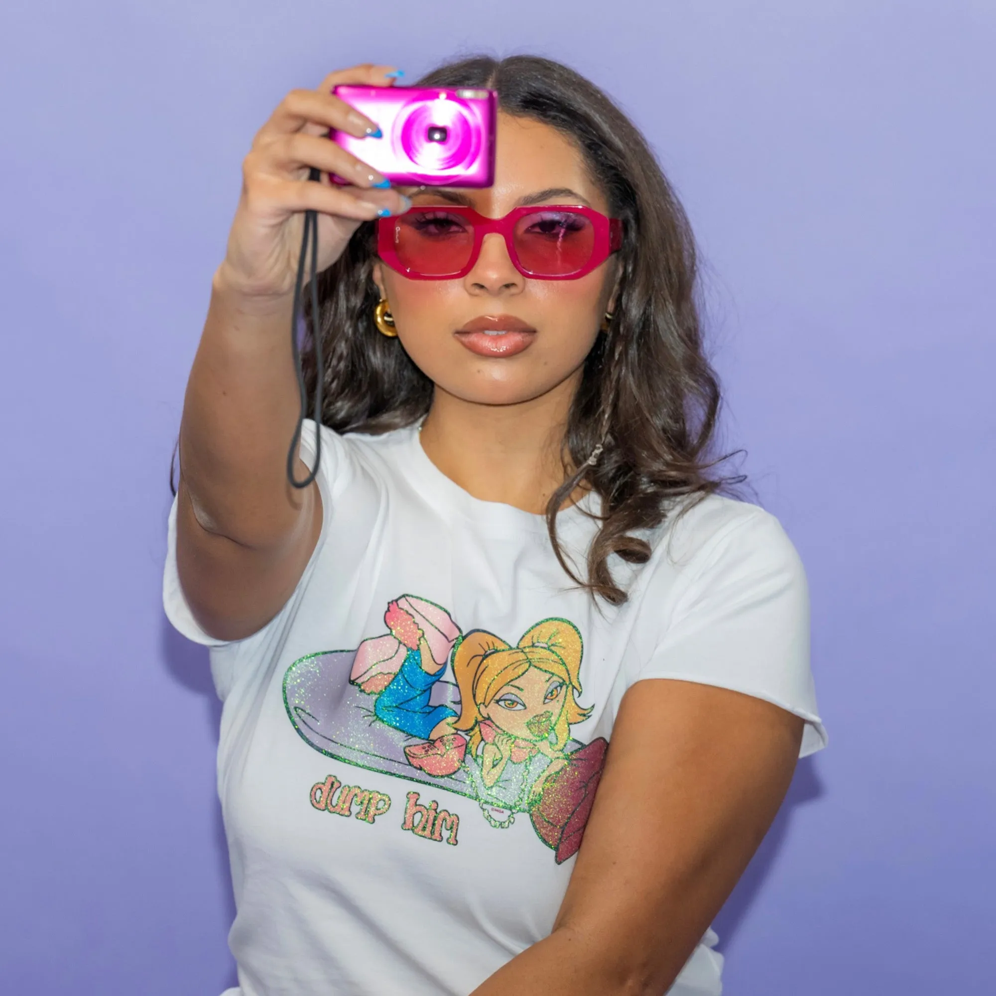 Bratz Dump Him Raw Edge T-Shirt