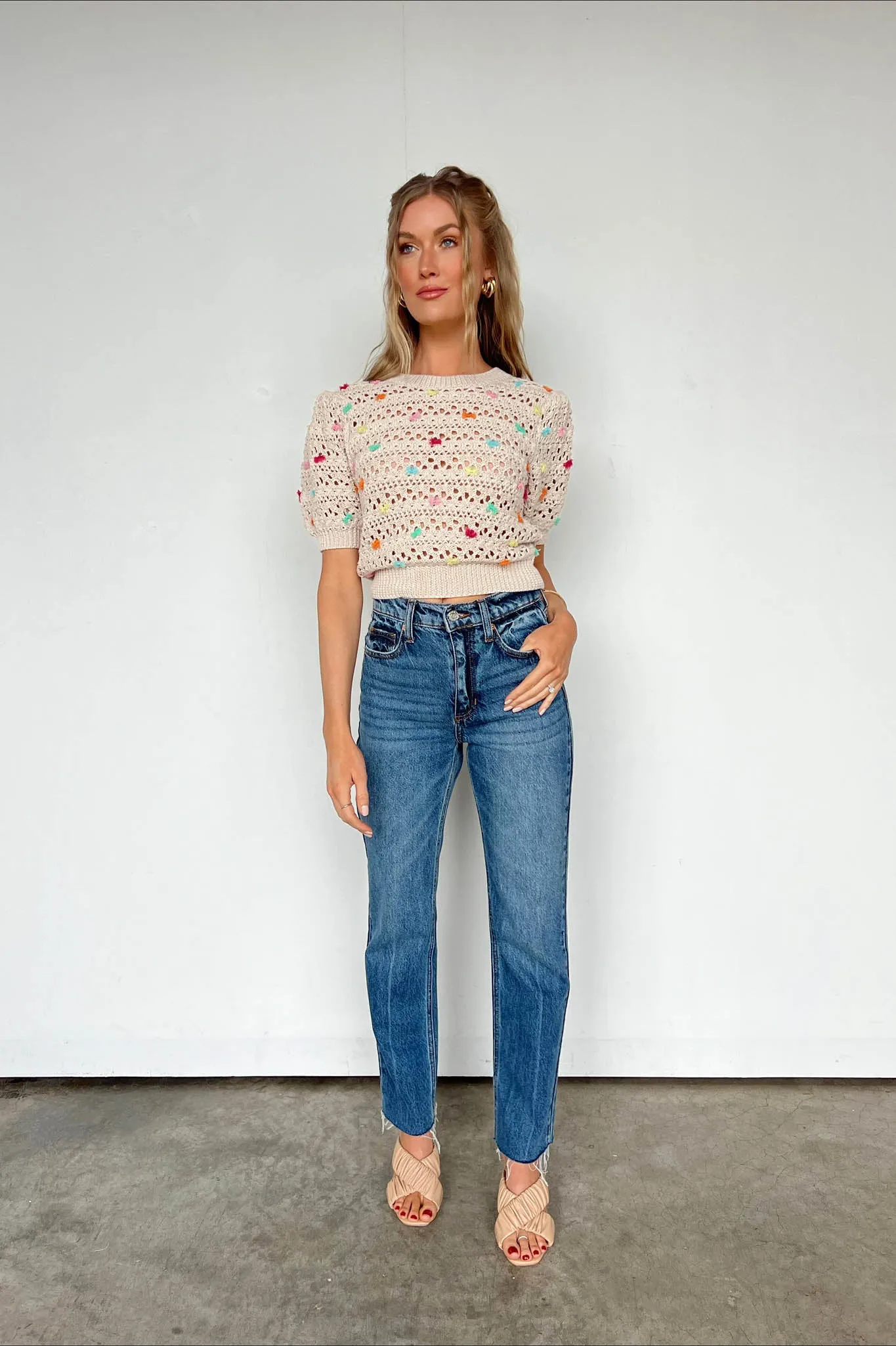 Candied Crochet Top