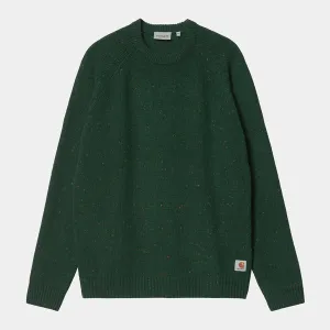 Carhartt WIP Anglistic Sweater - Speckled Grove