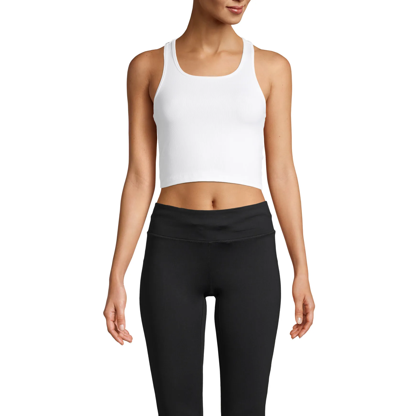 Casall Women&#x27;s Bold Rib Crop Tank White | Buy Casall Women&#x27;s Bold Rib Crop Tank White here | Outnorth
