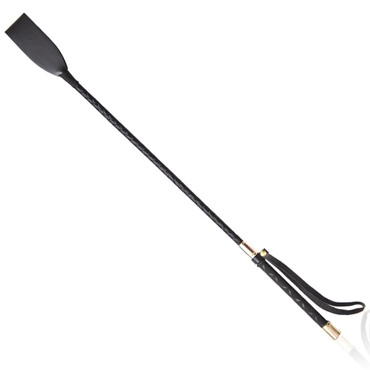 Crop - PU Leather Tip Riding Crop with Pro Handle (3 Sizes)