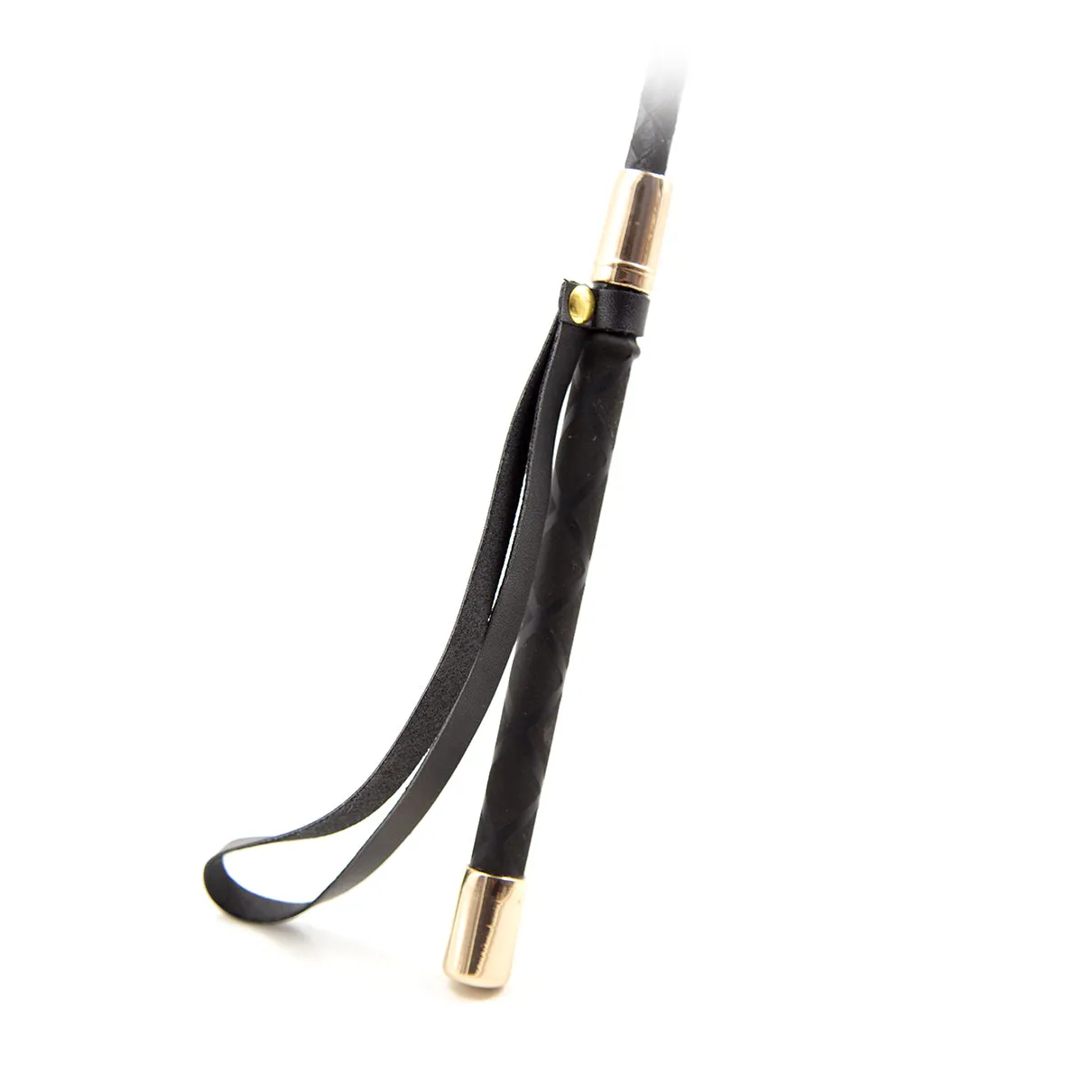 Crop - PU Leather Tip Riding Crop with Pro Handle (3 Sizes)