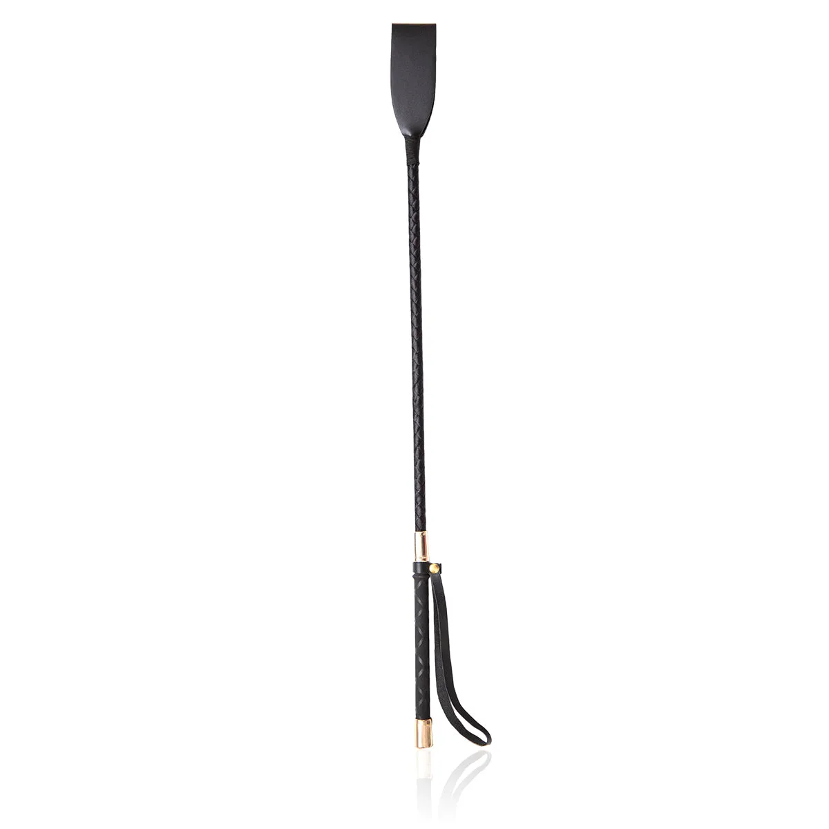 Crop - PU Leather Tip Riding Crop with Pro Handle (3 Sizes)