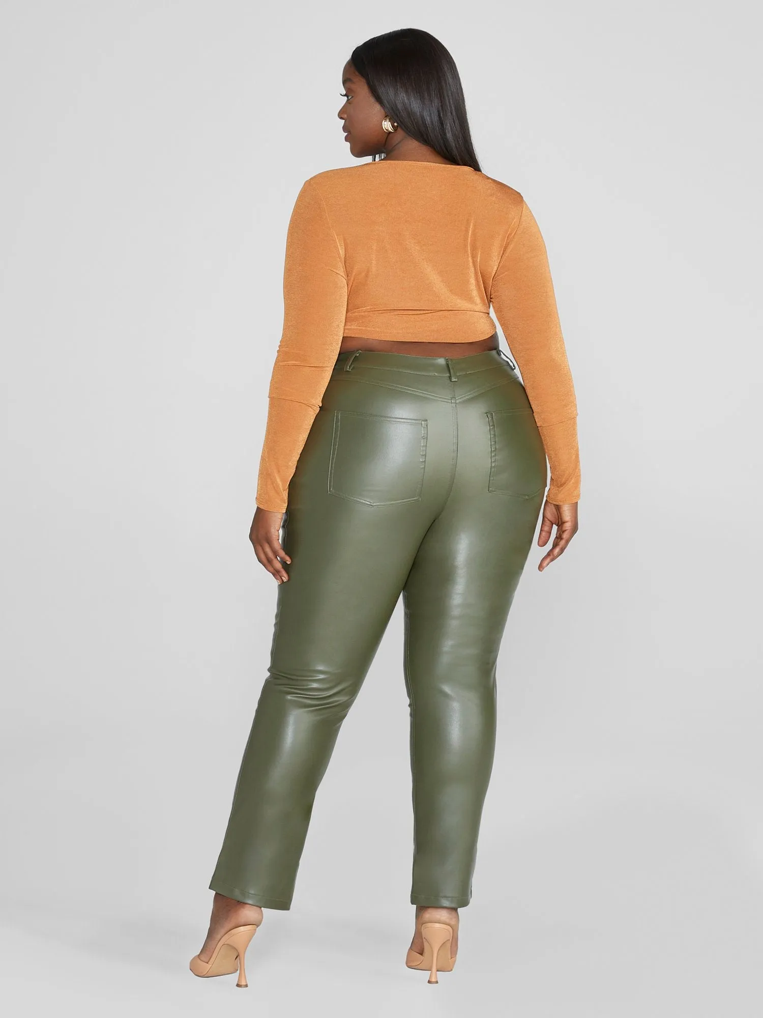 Davina Faux Leather Pants