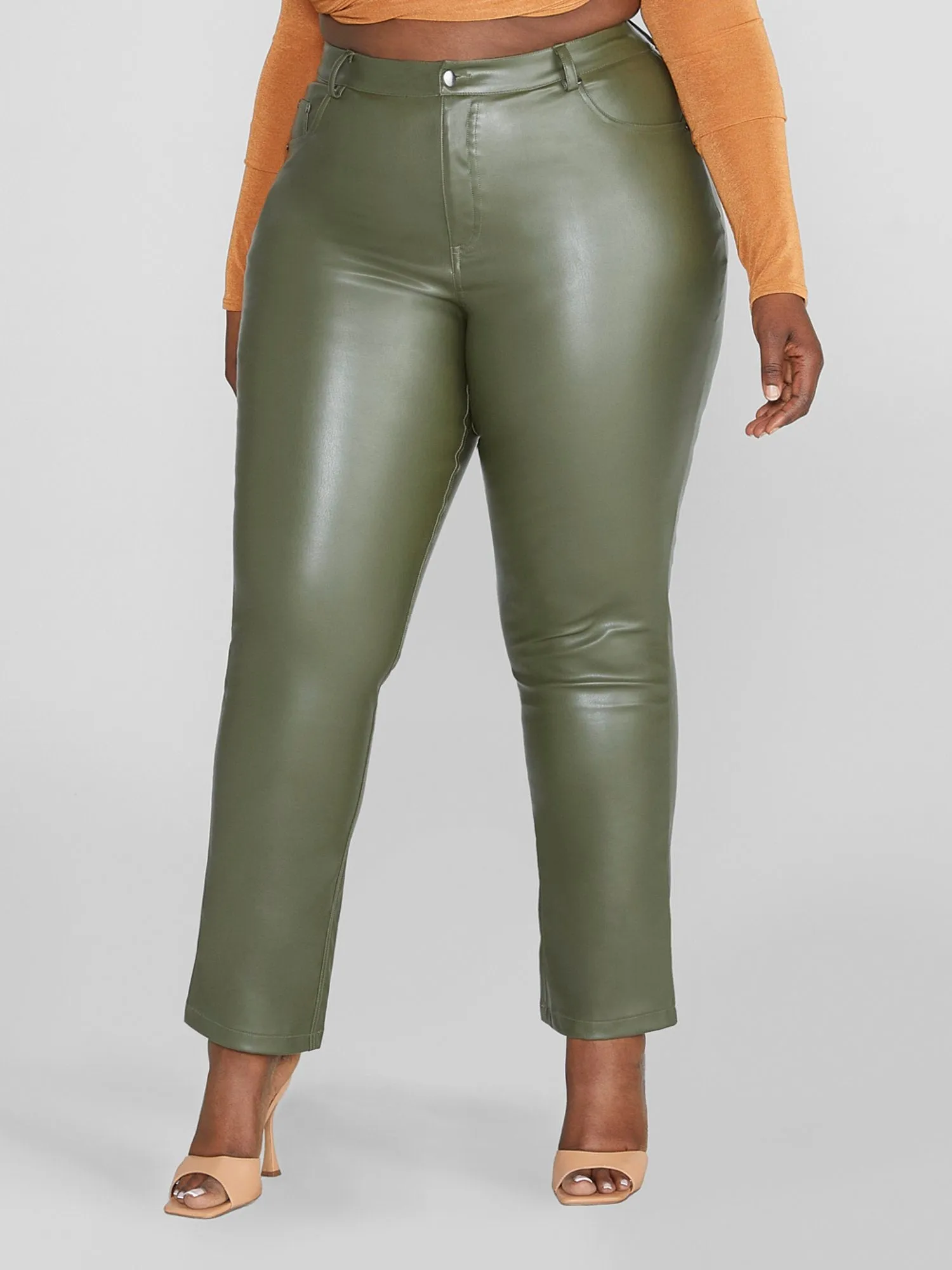 Davina Faux Leather Pants
