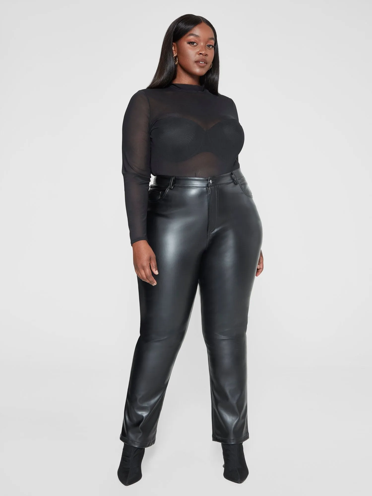 Davina Faux Leather Pants