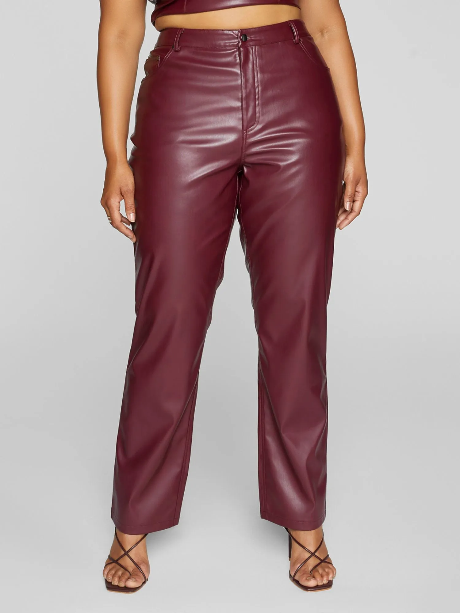 Davina Faux Leather Pants