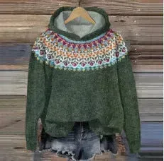Digital Printing Dog Pattern Sweater Men