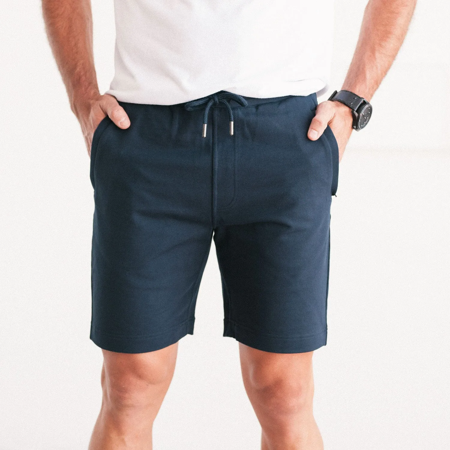 Essential Short - Navy French Terry
