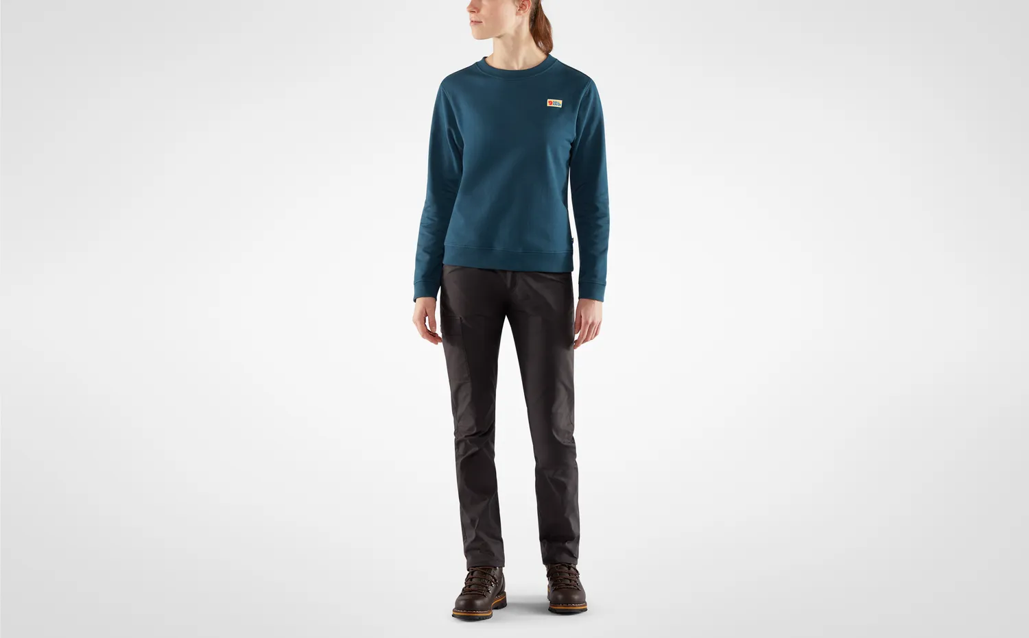 Fjällräven Women&#x27;s Vardag Sweater Black | Buy Fjällräven Women&#x27;s Vardag Sweater Black here | Outnorth