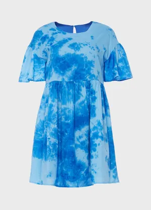 Flutter Sleeve Babydoll Yucca Dress