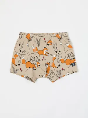 Fox Print Boys Boxers