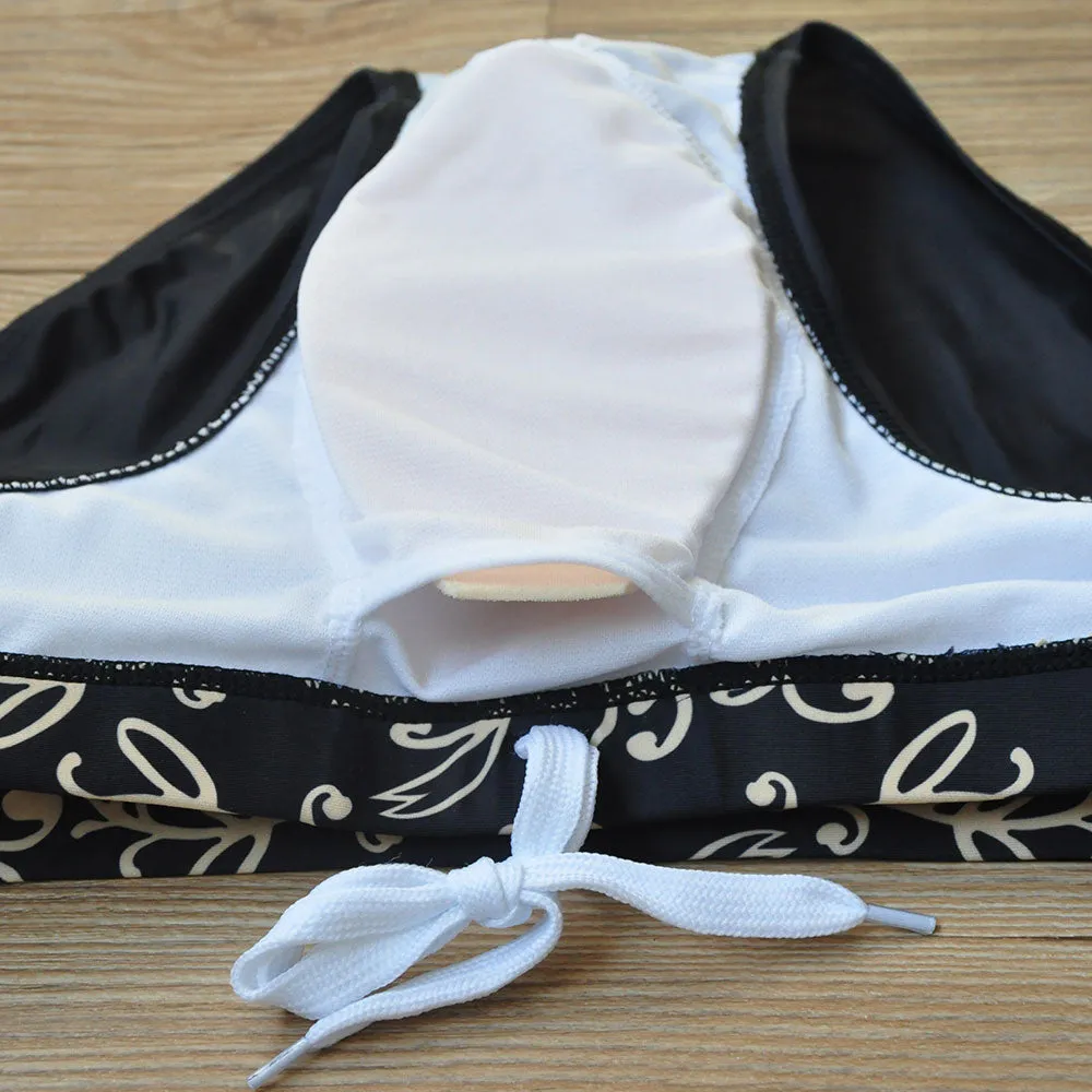 Gold Luxury Printed Black Brief