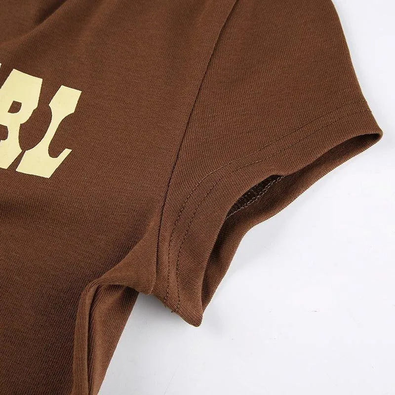 Hope Girl Vintage Crop Top