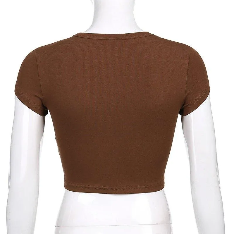 Hope Girl Vintage Crop Top