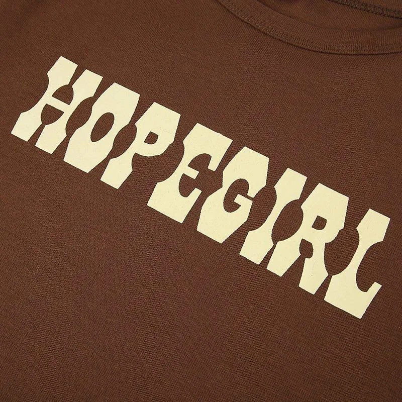 Hope Girl Vintage Crop Top