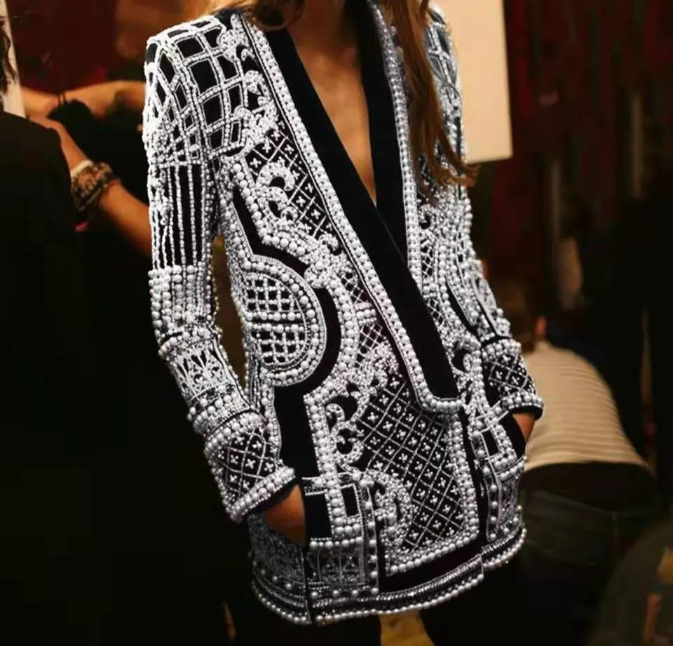 INESSA Crystals Blazer Dress
