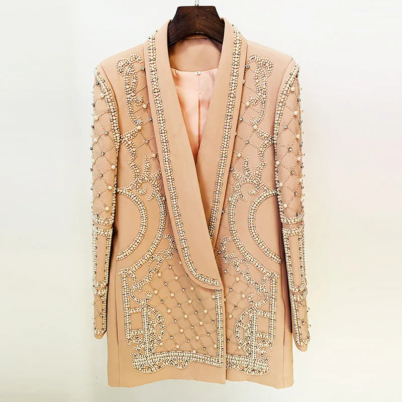 INESSA Crystals Blazer Dress