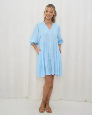 Jayla Dress - Baby Blue