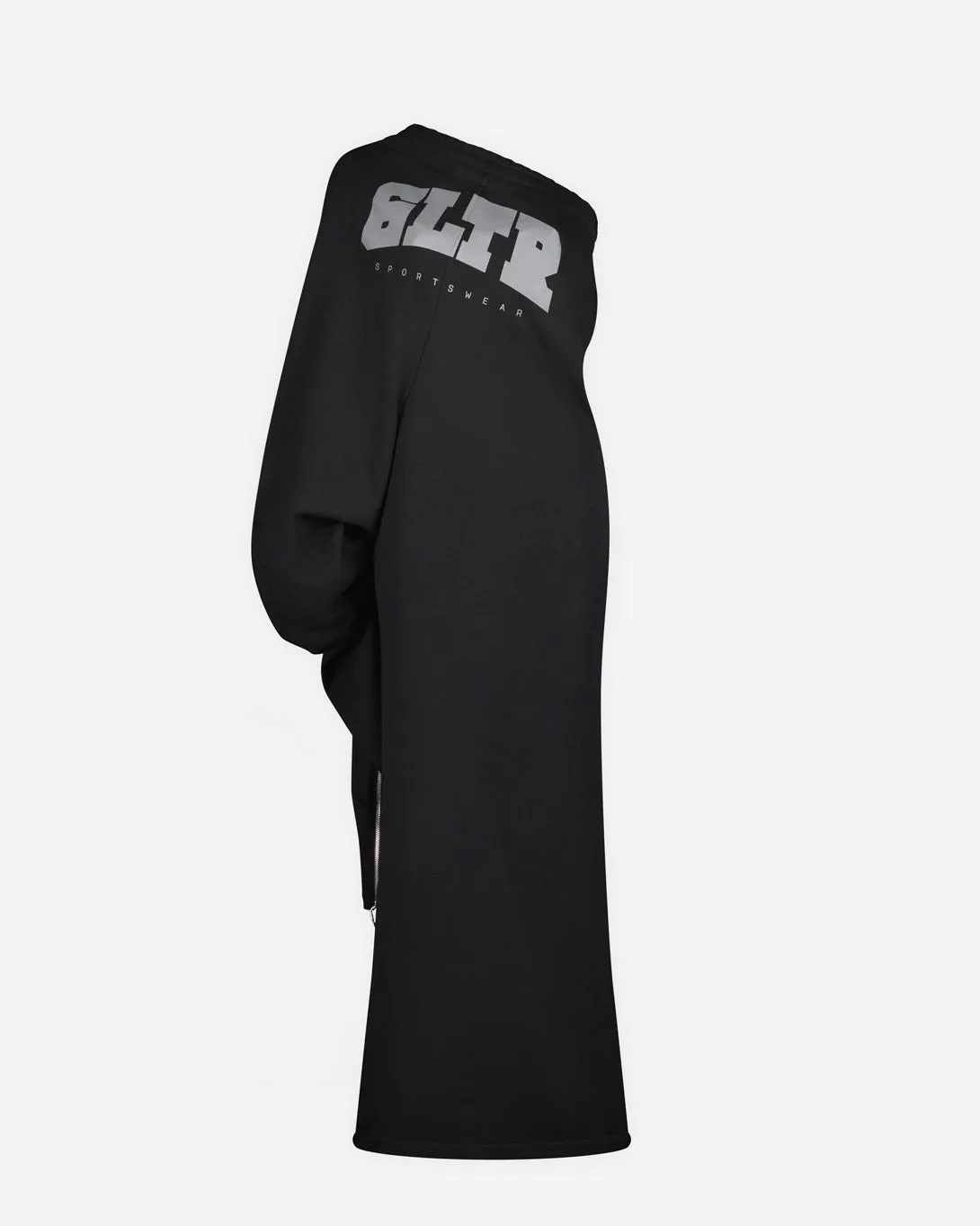 Jersey Pant Dress With Graphic Print