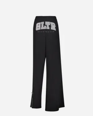 Jersey Pant Dress With Graphic Print