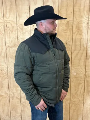 Kimes Ranch Men's Black/Army Green Colt Jacket