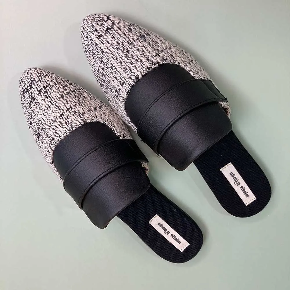 Multi-colour Mules for Women | Cactus Leather | Hand-Crafted | Formal Wear