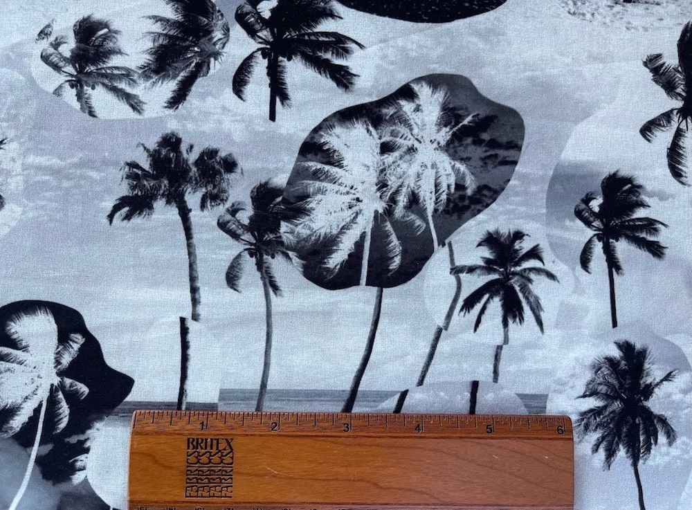 Opening Ceremony Monochromatic Digital Beach Stretch Polyester