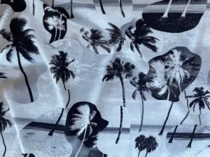 Opening Ceremony Monochromatic Digital Beach Stretch Polyester
