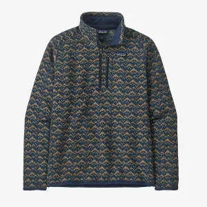 Patagonia Better Sweater 1/4 - Mountain Peak / New Navy