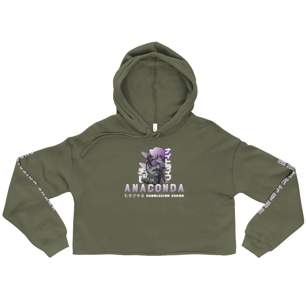 Professor Anaconda Choke ~ Crop Hoodie