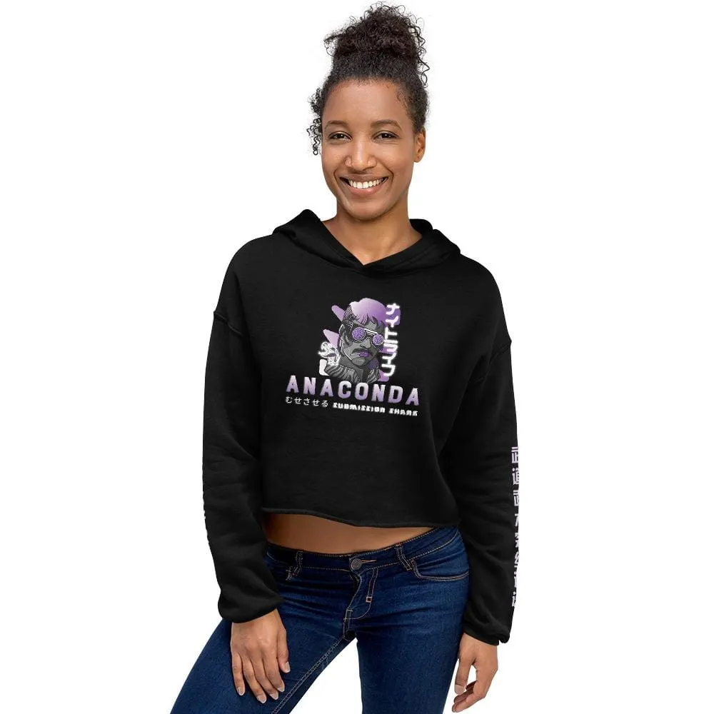 Professor Anaconda Choke ~ Crop Hoodie