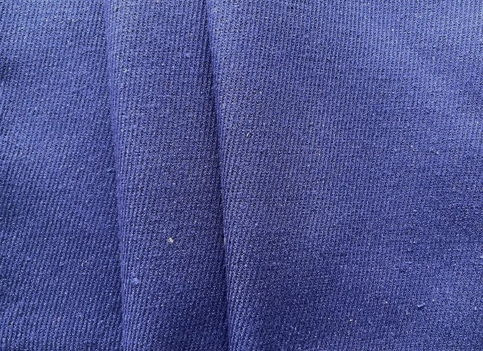 Resplendent Twilight Grape Raw Silk Twill (Made in Italy)