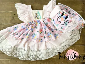 Seersucker Peter Rabbit Floral Dress