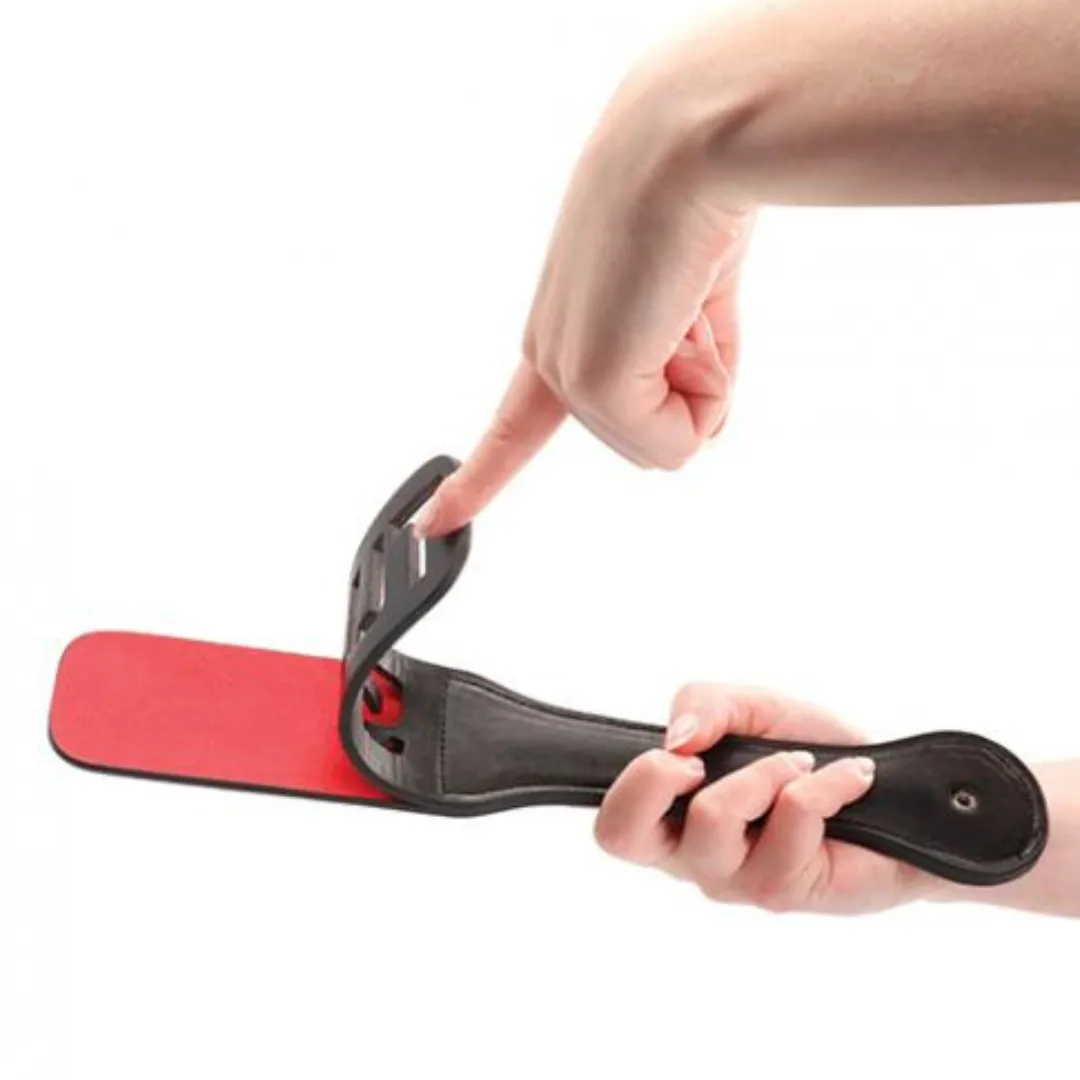 SLUT Faux Leather Bondage Paddle