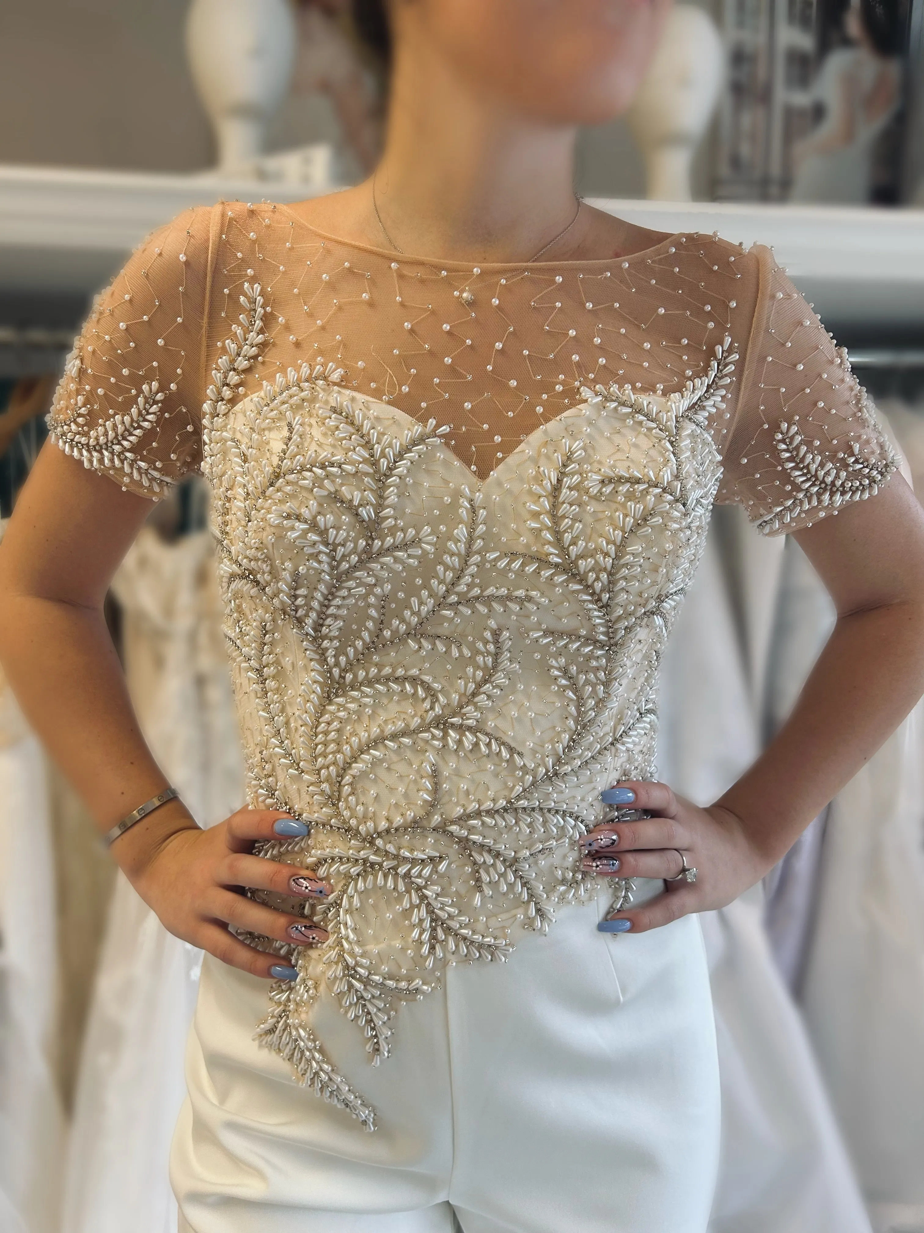 Terani Couture 2027E2940 Jumpsuit Sample