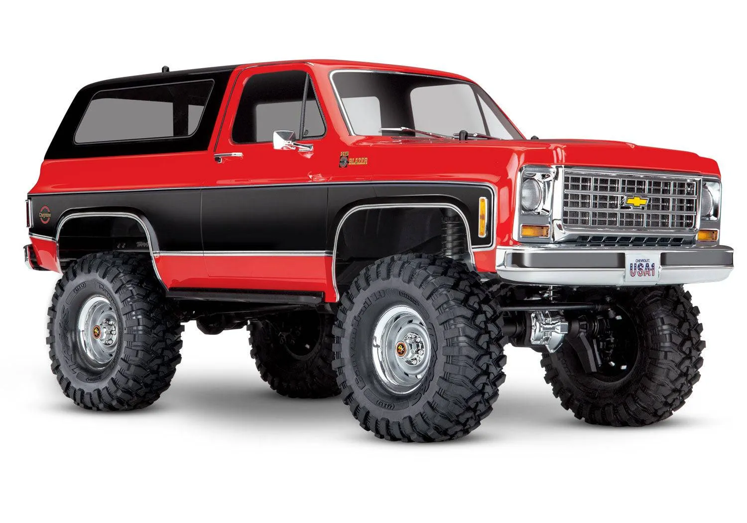 Traxxas TRX-4 Crawler with 1979 K5 Chevrolet Blazer Body: 1/10 Scale 4WD Electric Truck.