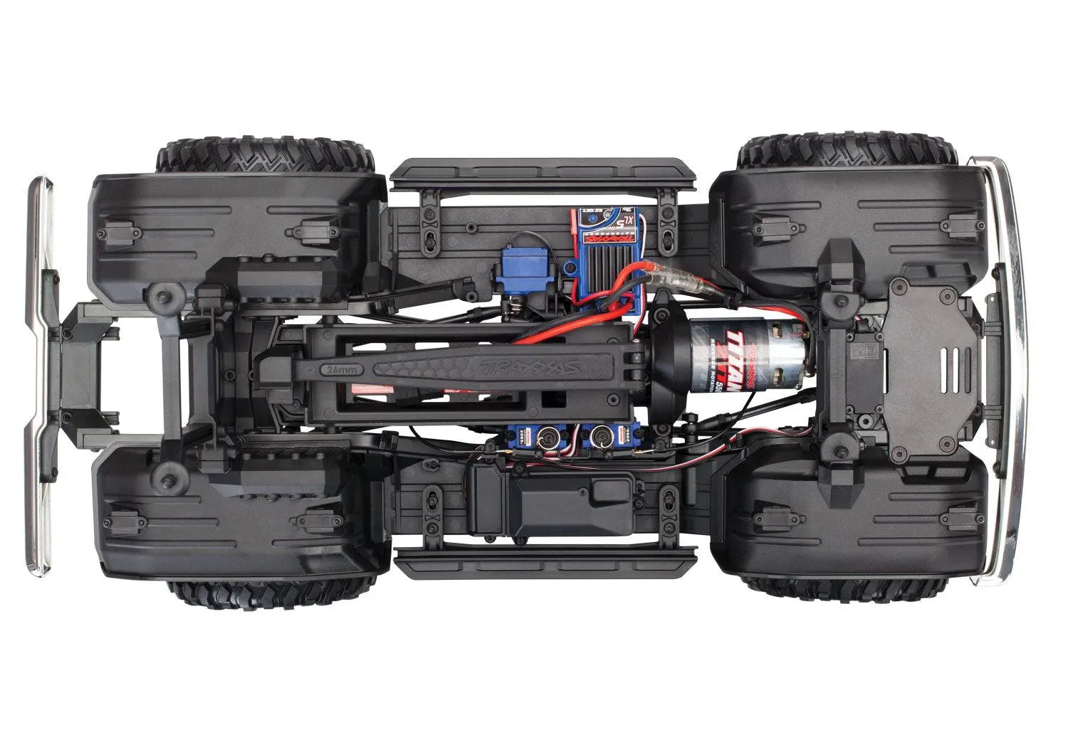 Traxxas TRX-4 Crawler with 1979 K5 Chevrolet Blazer Body: 1/10 Scale 4WD Electric Truck.