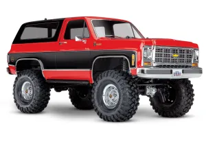 Traxxas TRX-4 Crawler with 1979 K5 Chevrolet Blazer Body: 1/10 Scale 4WD Electric Truck.