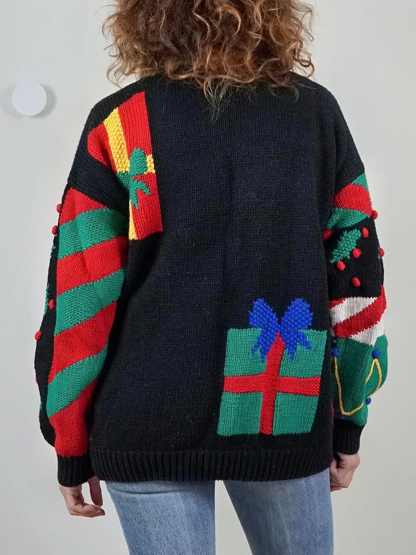 Vintage 90's BellePointe Christmas Theme Sweater