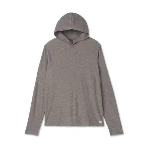 Vuori Men's Strato Tech Hoodie in Heather Grey